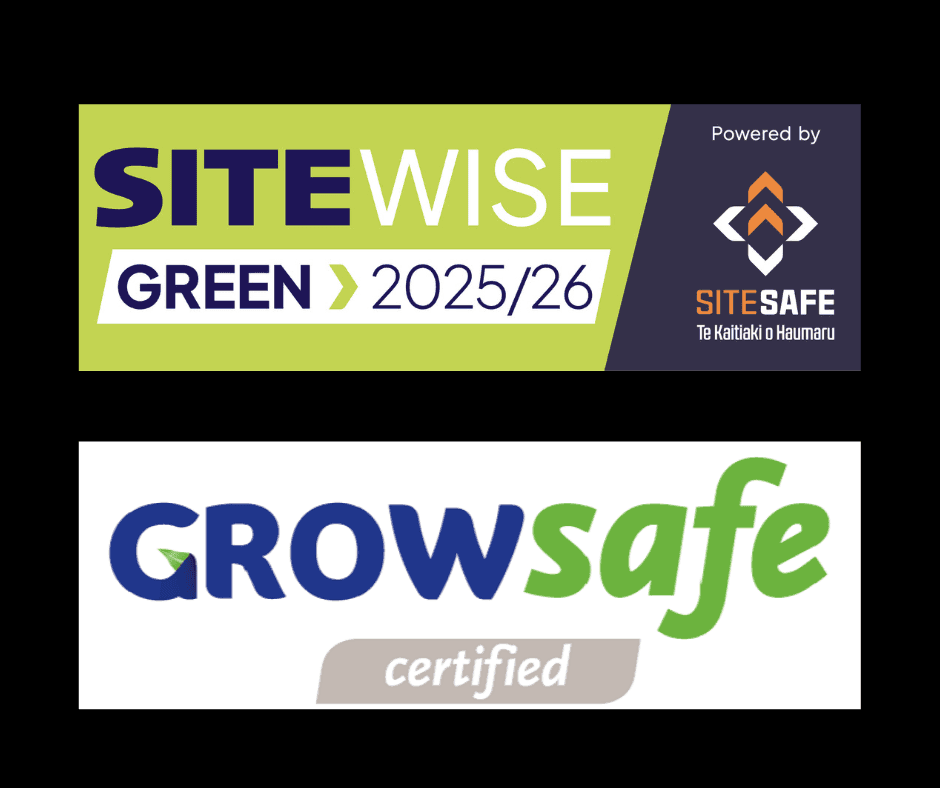 Sitewise accredited and Grow Safe Certified 